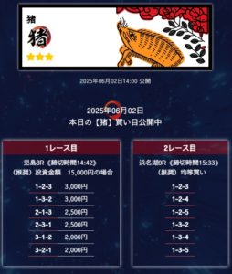 競艇予想サイト「花舟」的中
