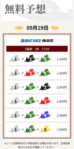 競艇予想サイト「一騎当船」 的中