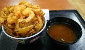 ボートレースグルメ かき揚げ丼