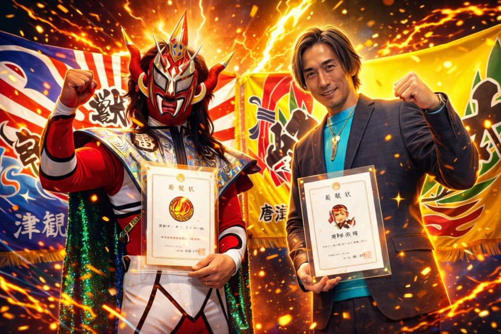 唐津観光大使に峰竜太が就任する