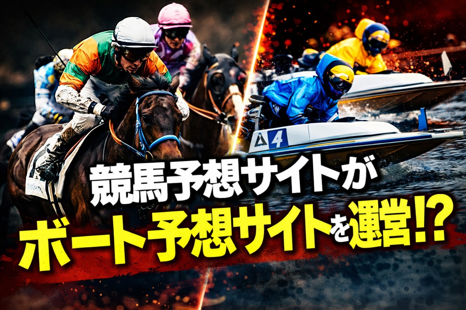 競馬予想サイトを運営する会社が競艇予想サイトを作る理由とは